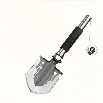 TERRABLADE - Compact folding shovel designed for reliable outdoor and emergency use.