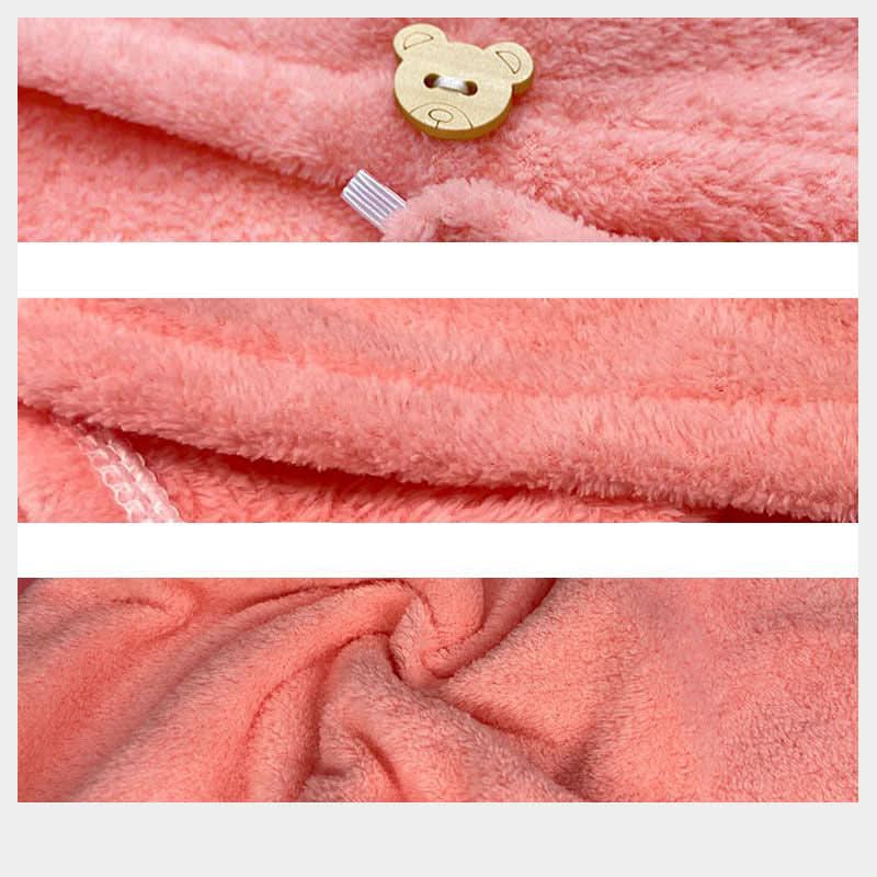 DRYELLA – Serviette à cheveux en microfibre pour un séchage rapide et un soin quotidien confortable