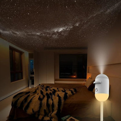 HOLOLUME – Holographic Night Light Projector for Serene Evenings