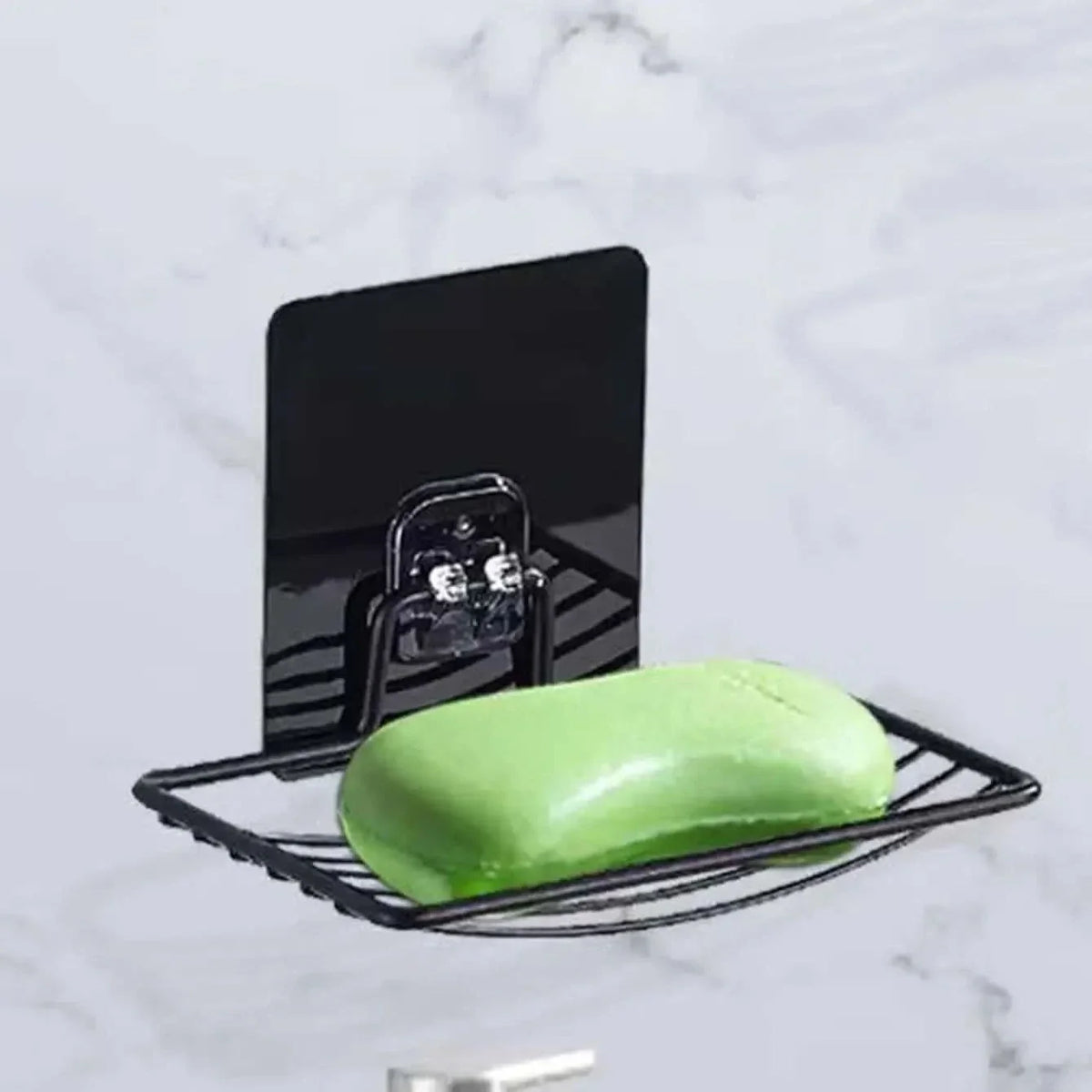 PORTE-SAVON – Étagère à savon murale en acier inoxydable avec système de drainage pour un rangement propre et organisé dans la salle de bain