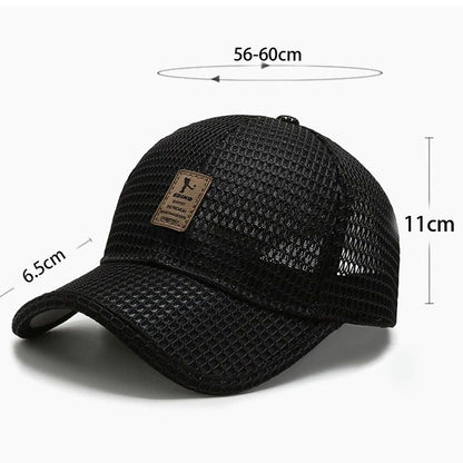 AEROMESH – Breathable Mesh Baseball Caps for Outdoor Sun Protection