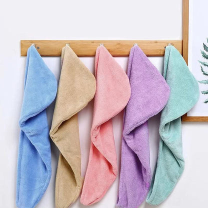 DRYELLA – Serviette à cheveux en microfibre pour un séchage rapide et un soin quotidien confortable