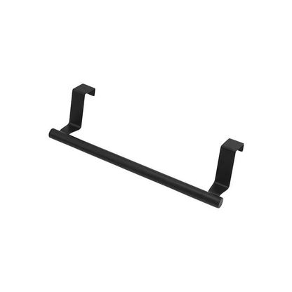PORTE-SERVIETTES DE PORTE – Porte-serviettes en acier inoxydable à suspendre à une porte, conçu pour un rangement gain de place dans la cuisine et la salle de bain