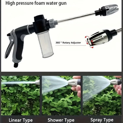 AQUAFORCE - High-pressure foam spray gun designed for efficient outdoor cleaning tasks