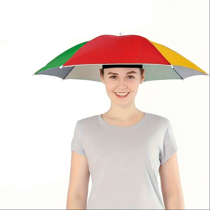 SKYSHADE - Lightweight hands-free umbrella hat designed for outdoor sun protection