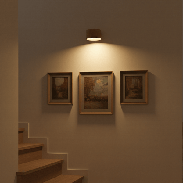 REMOLUX – Wireless Nordic Wall Lamp with Smart Remote