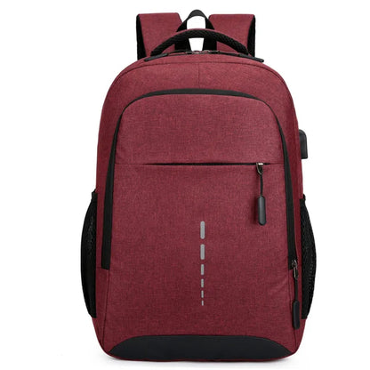 Sac à dos en nylon imperméable avec bretelles rembourrées et compartiments multiples pour le travail, l'école et les voyages | Sac à dos léger pour homme