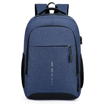 Sac à dos en nylon imperméable avec bretelles rembourrées et compartiments multiples pour le travail, l'école et les voyages | Sac à dos léger pour homme