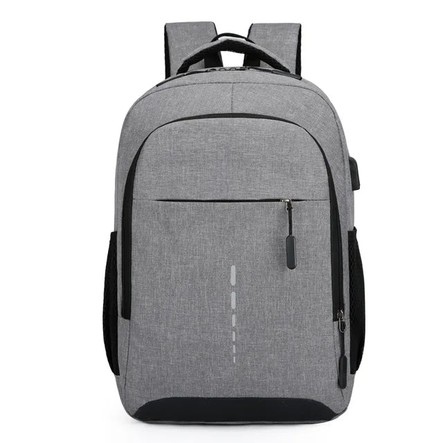 Sac à dos en nylon imperméable avec bretelles rembourrées et compartiments multiples pour le travail, l'école et les voyages | Sac à dos léger pour homme