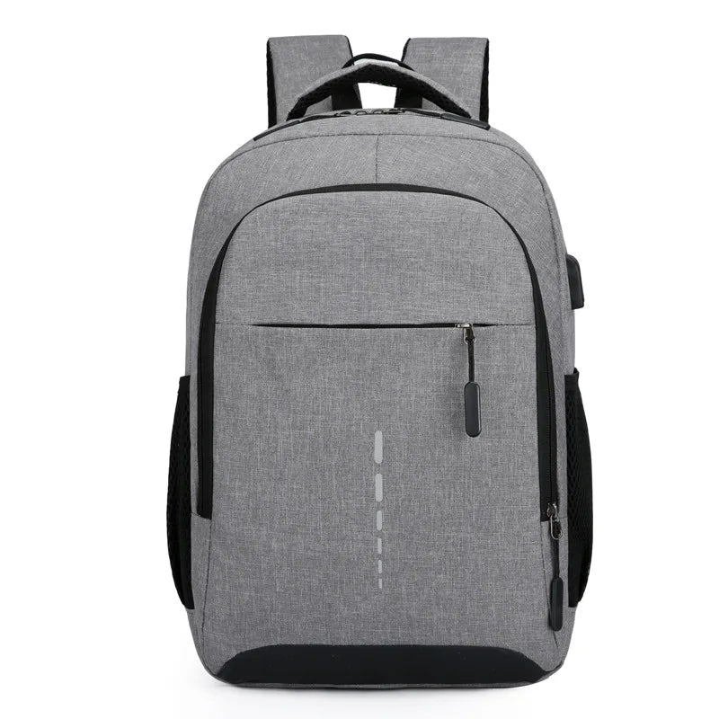 Sac à dos en nylon imperméable avec bretelles rembourrées et compartiments multiples pour le travail, l'école et les voyages | Sac à dos léger pour homme