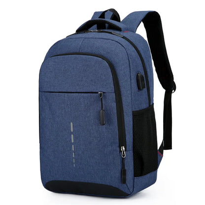 Sac à dos en nylon imperméable avec bretelles rembourrées et compartiments multiples pour le travail, l'école et les voyages | Sac à dos léger pour homme