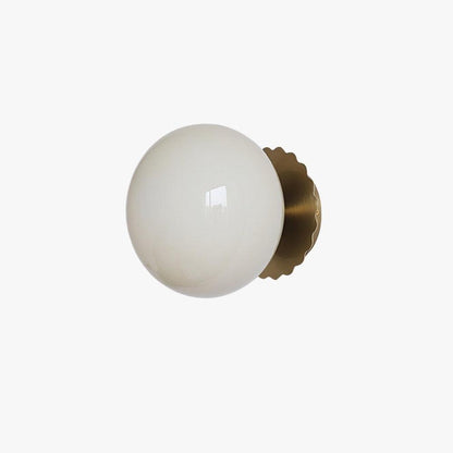 Indoor Metal Frame Glass Shade Light Fixture in Pink 8 in Wide for Bedroom Living Room Hallway Ambient Lighting 40W E26 Base