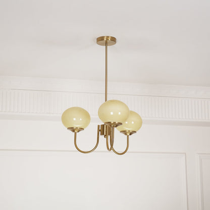Orb Pendant Light with Adjustable Height Metal Frame and Spherical Shades for Kitchen Island Dining Living Room Bedroom E27 Socket Pink Whit