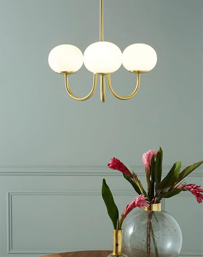 Multi-Globe Suspended Fixture Iron & Tinted Glass Shades E27 Socket for Kitchen Island Dining Area Living Space Bedroom Overhead Illuminatio