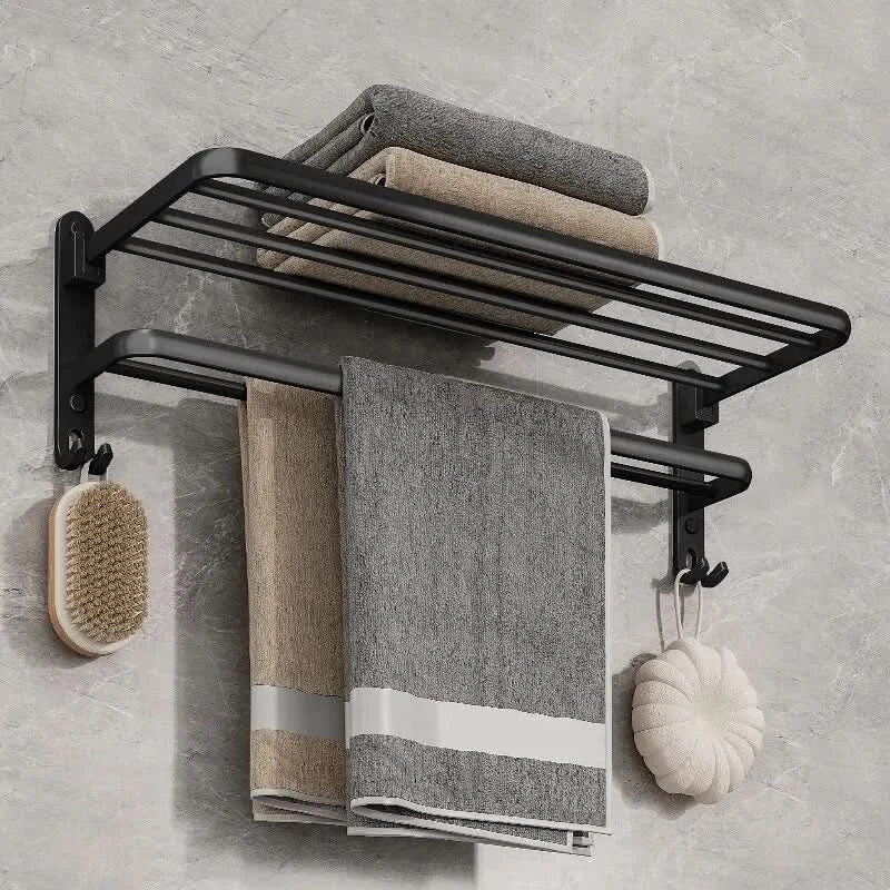 FOLDORA – Wall Mounted Folding Towel Rack