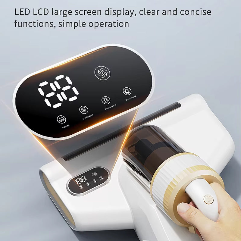 Nettoyeur de matelas Ortekor | Aspirateur de nettoyage en profondeur avec lumière UV-C et technologie thermique | Soulagement des allergies pour un environnement de sommeil plus sain