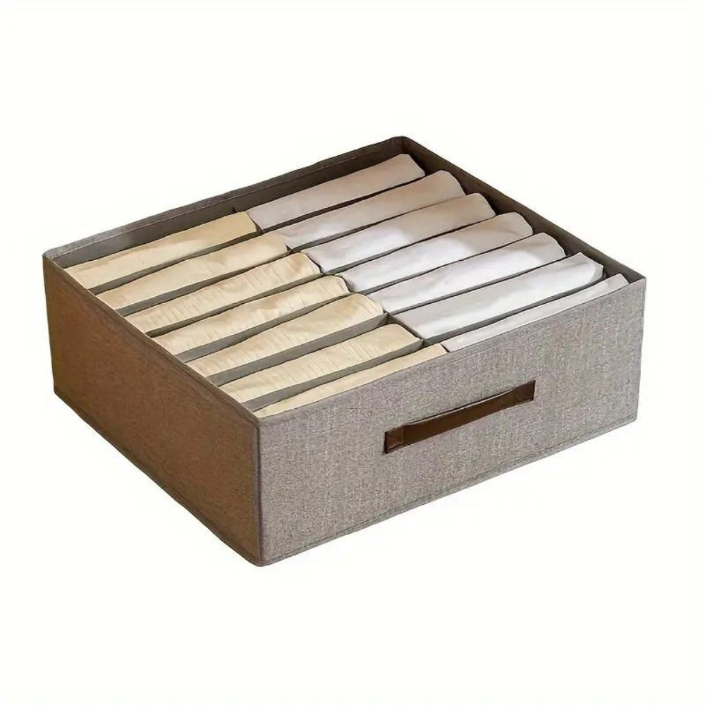 Maven Storage Container - Durable Cotton Linen, Clothing storage