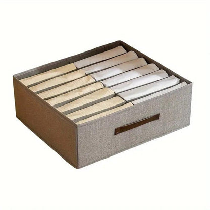 Maven Storage Container - Durable Cotton Linen, Clothing storage