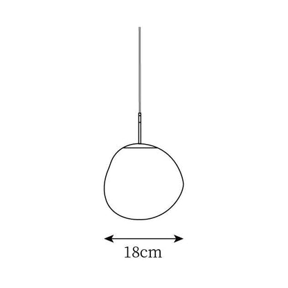 Hanging Dome Shade with Reflective Finish – Adjustable Drop Fixture for Kitchen Island, Dining Room, Bedroom – Metal Construction with E26 S