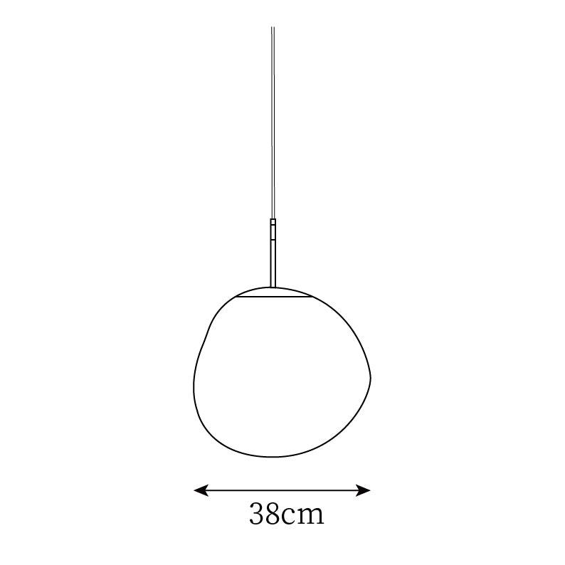 Hanging Dome Shade with Reflective Finish – Adjustable Drop Fixture for Kitchen Island, Dining Room, Bedroom – Metal Construction with E26 S