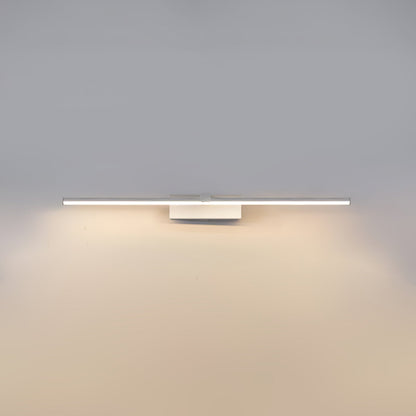 Hardwired LED Vanity Light Bar 16 in Aluminum Black for Bathroom Mirror Above Sink Modern Indoor Wall Sconce Fixture with Adjustable Color T