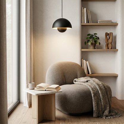 Mid-Century Modern Flower Bud Pendant Light - Versatile Pendant Lighting with Geometric Design