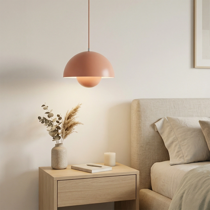 Mid-Century Modern Flower Bud Pendant Light - Versatile Pendant Lighting with Geometric Design
