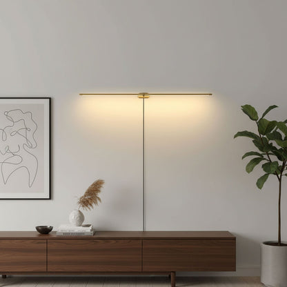 Bathroom Vanity Mirror Light Bar 27 in Metal Wall Mount LED Fixture Dimmable Warm Neutral Cool White for Makeup Bath Cabinet