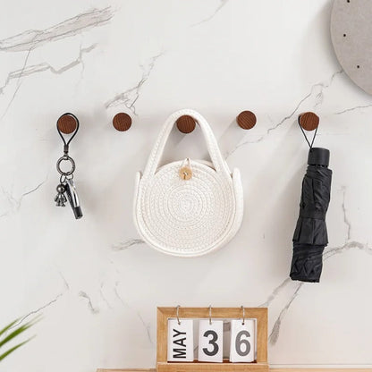 Maven Wall Hook - Beech Wood, Minimalist Coat Hook for Wall