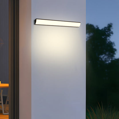Applique murale LED d'extérieur en aluminium, luminaire étanche au design moderne pour terrasse, porche et entrée
