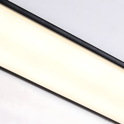 Applique murale LED d'extérieur en aluminium, luminaire étanche au design moderne pour terrasse, porche et entrée