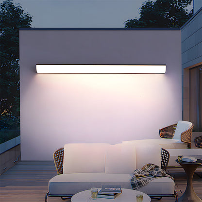 Applique murale LED d'extérieur en aluminium, luminaire étanche au design moderne pour terrasse, porche et entrée
