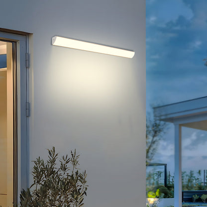 Applique murale LED d'extérieur en aluminium, luminaire étanche au design moderne pour terrasse, porche et entrée