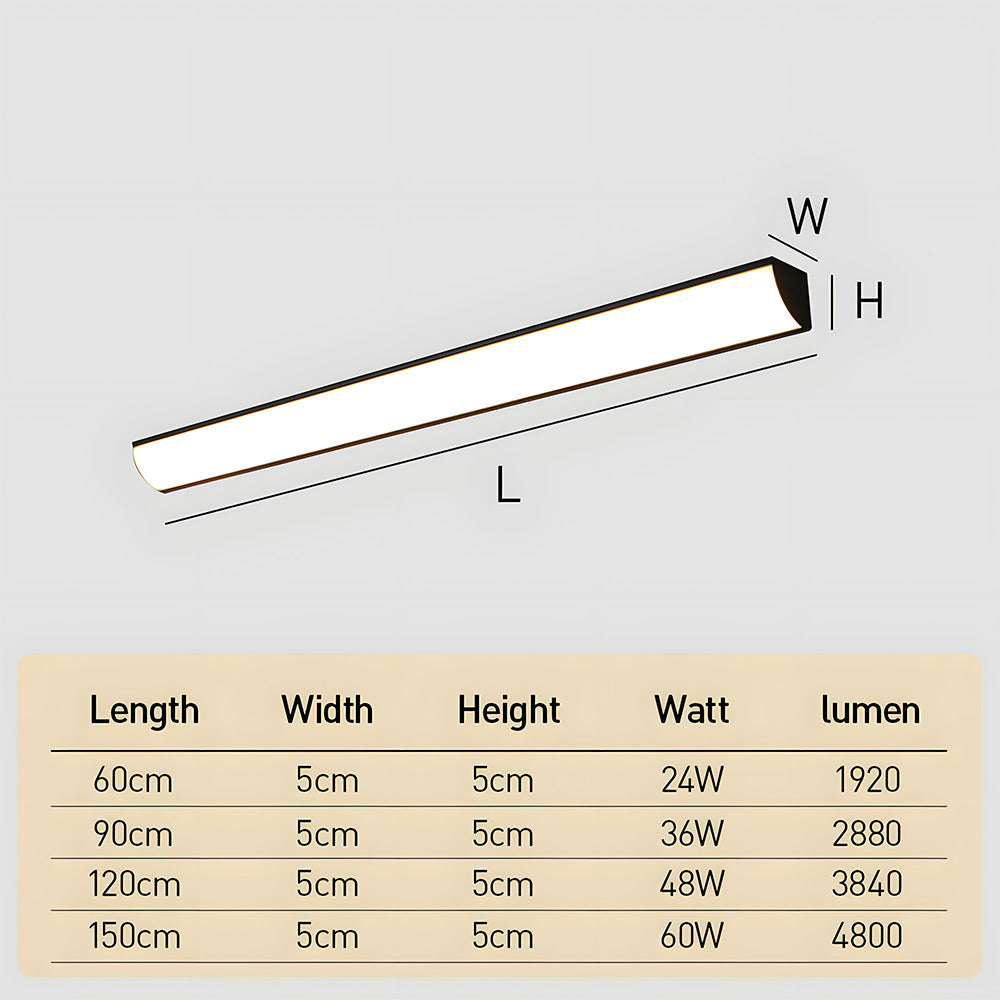 Applique murale LED d'extérieur en aluminium, luminaire étanche au design moderne pour terrasse, porche et entrée