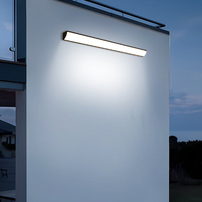 Applique murale LED d'extérieur en aluminium, luminaire étanche au design moderne pour terrasse, porche et entrée
