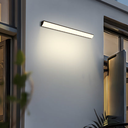 Applique murale LED d'extérieur en aluminium, luminaire étanche au design moderne pour terrasse, porche et entrée
