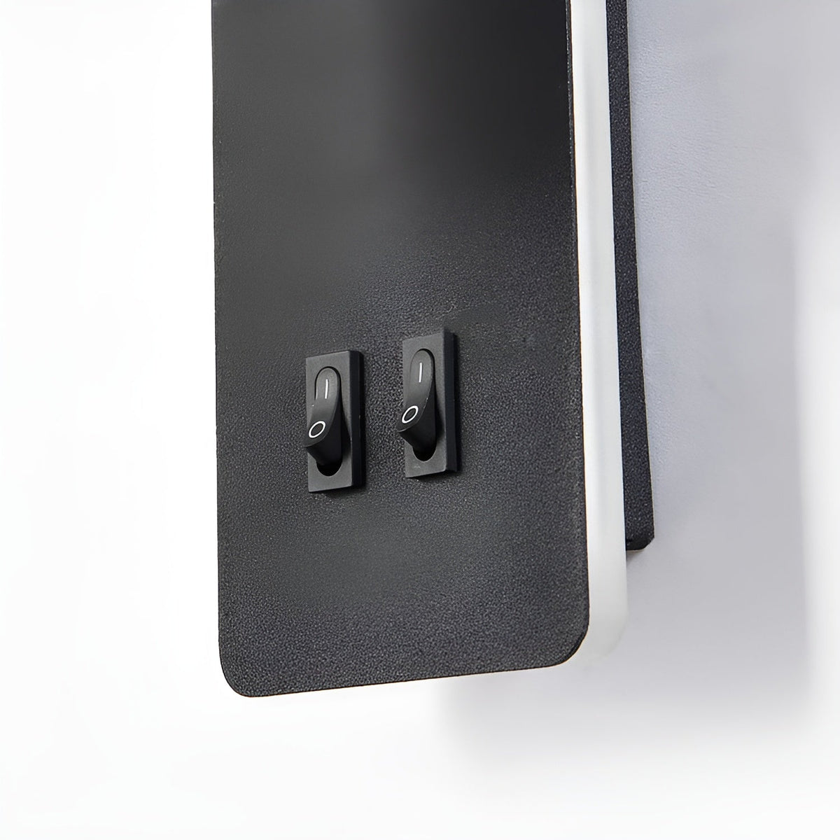 Minimalist Cylindrical Wall Lamp with Dual Switch and 330° Rotatable LED Light – Iron Design