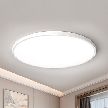 Minimalist Flush Mount Light | Ultra-Slim Design with Glare-Free Illumination | Versatile Lighting for Modern Interiors