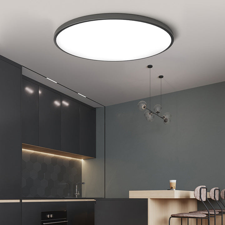 Minimalist Flush Mount Light | Ultra-Slim Design with Glare-Free Illumination | Versatile Lighting for Modern Interiors