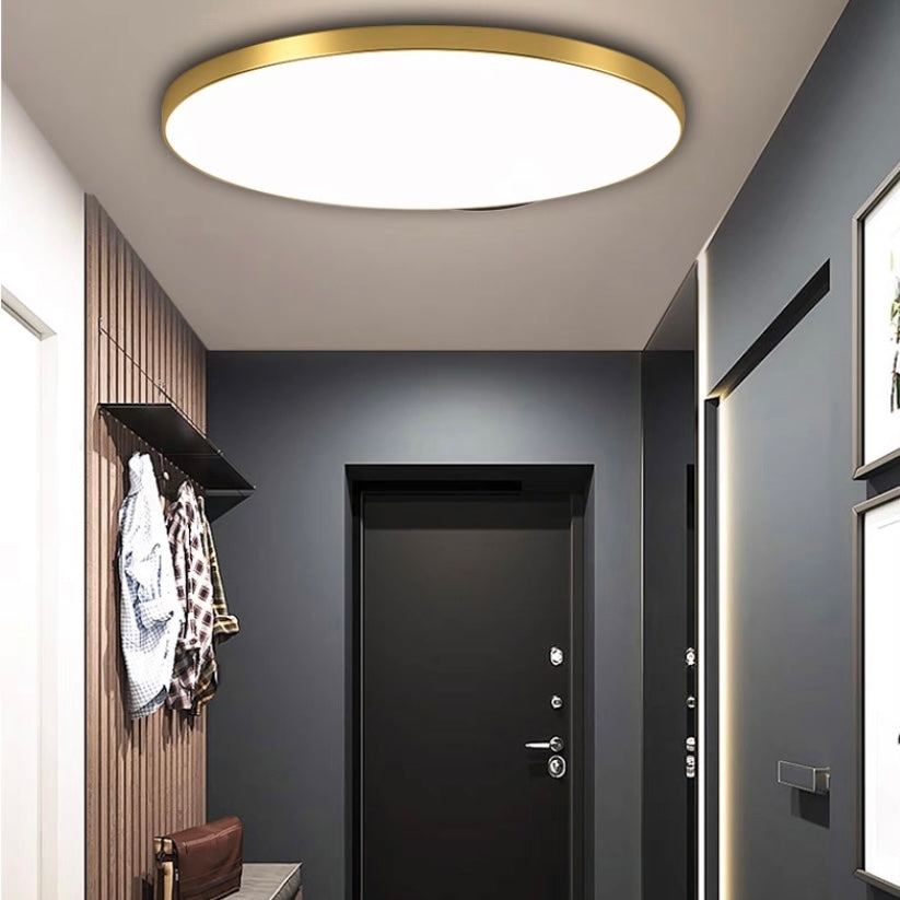 Flush Mount Ceiling Light Ultra Slim, LED Ceiling Light for Hallway, Modern Ceiling Light Fixture for Bedroom