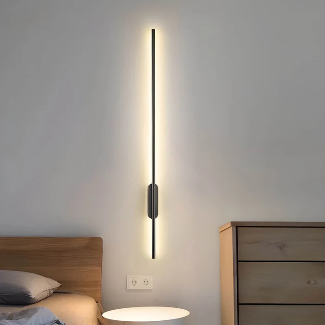 Minimalist LED Wall Lamp with Warm White Light for Modern Interiors