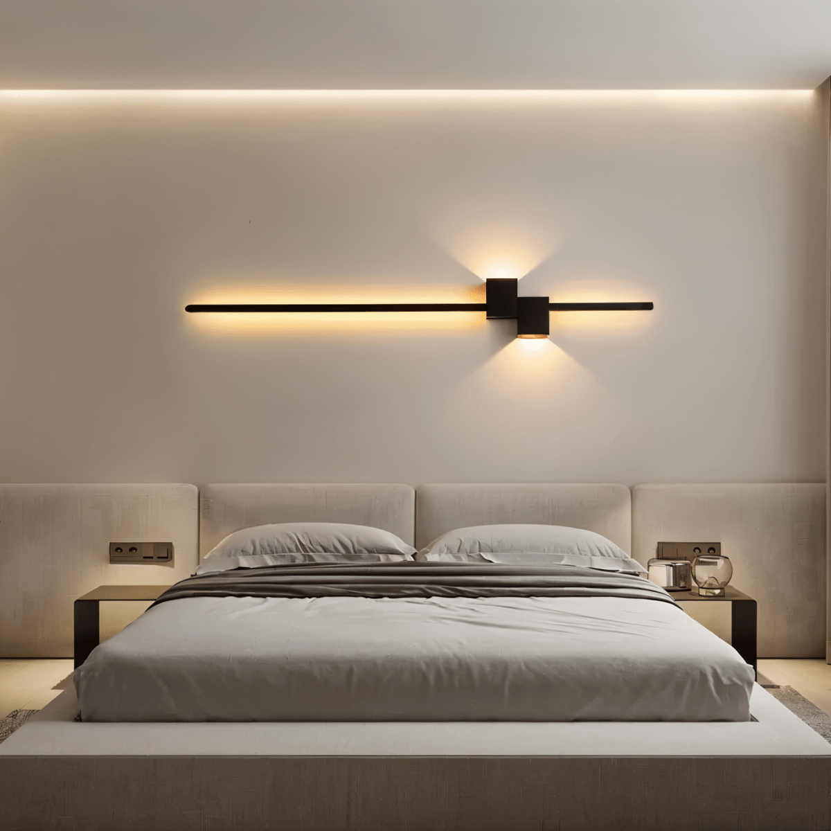 Minimalist LED Wall Light | Slim Design with Indirect Lighting for Modern Ambiance