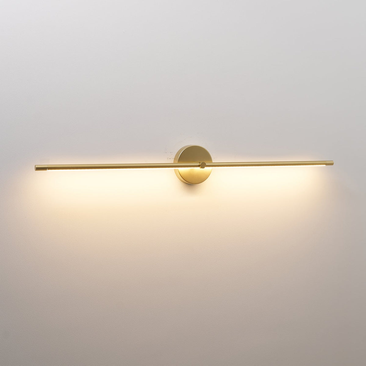 LED Linear Wall Light Fixture Slim Modern Double-Bar Design for Hallway Bedroom Bathroom Vanity Contemporary Indoor Accent Lighting