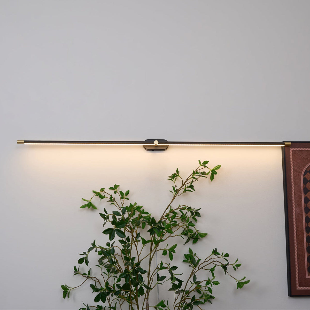 Cordless LED Vanity Light Bar with Touch Dimmer & USB Charging for Bathroom Mirror Makeup Application