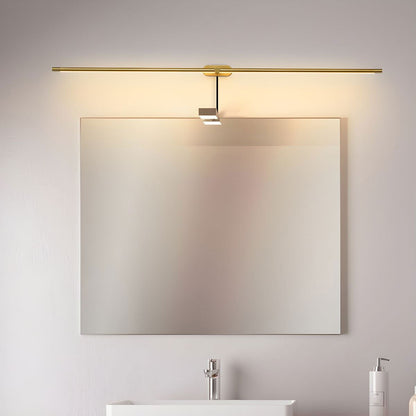 Bathroom Vanity Mirror Light Bar 27 in Metal Wall Mount LED Fixture Dimmable Warm Neutral Cool White for Makeup Bath Cabinet