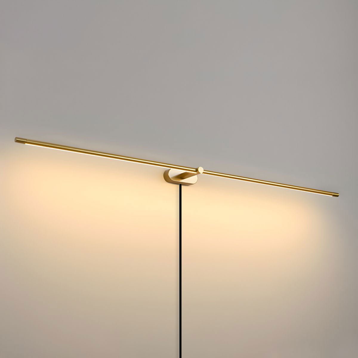 Bathroom Vanity Mirror Light Bar 27 in Metal Wall Mount LED Fixture Dimmable Warm Neutral Cool White for Makeup Bath Cabinet