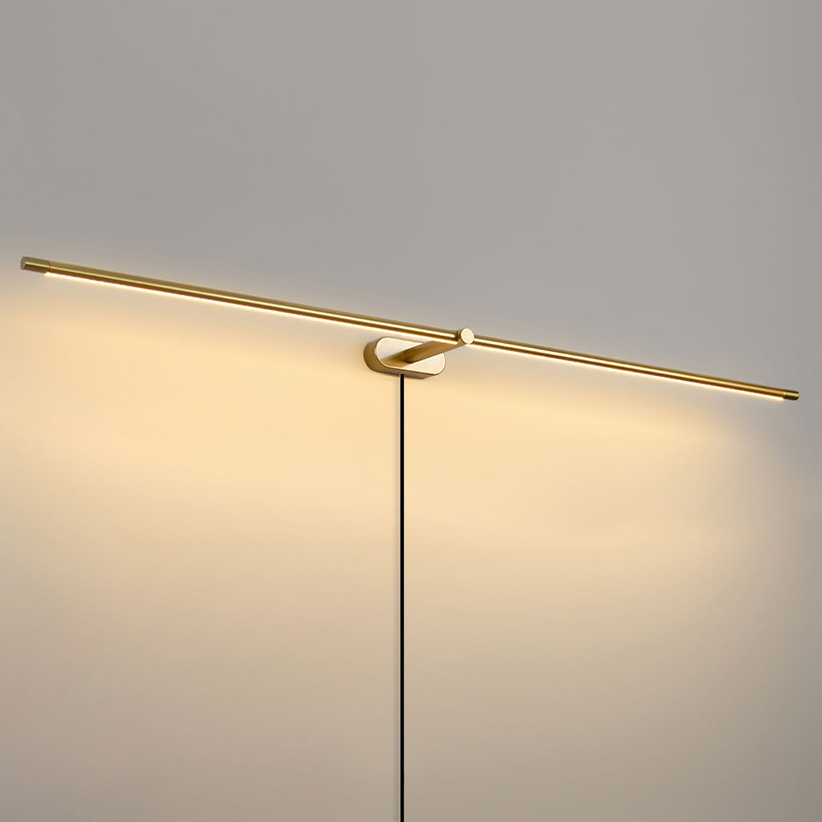 Bathroom Vanity Mirror Light Bar 27 in Metal Wall Mount LED Fixture Dimmable Warm Neutral Cool White for Makeup Bath Cabinet
