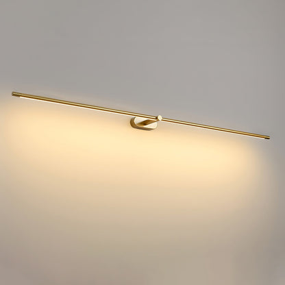 Rechargeable LED Wall Sconce Light with Touch Dimmer Switch for Bedroom Bathroom Mirror Vanity Hallway No Wiring Cordless Modern Linear