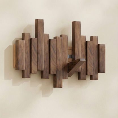 Minimalist Piano Coat Rack Wall Mounted - Durable Hooks for Stylish Coat Storage