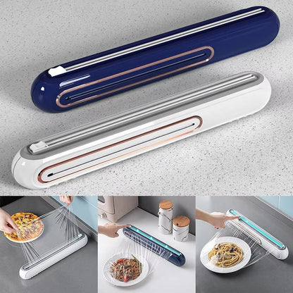 Mira Plastic Wrap Dispenser - Magnetic with Precision Cutter